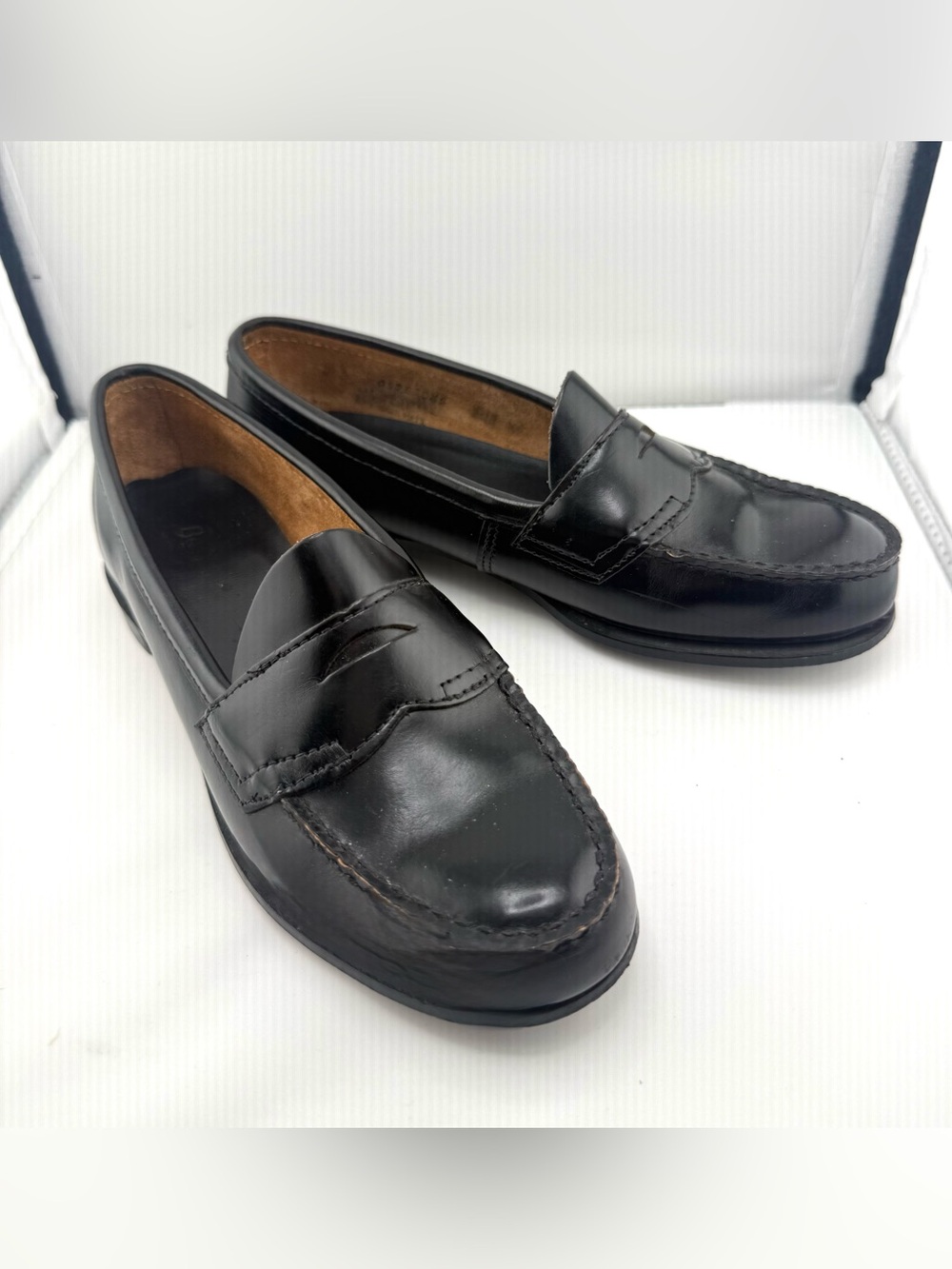G.H. Bass Weejuns Logan Penny Loafers Women’s 9 Leather Classic Preppy Quality
